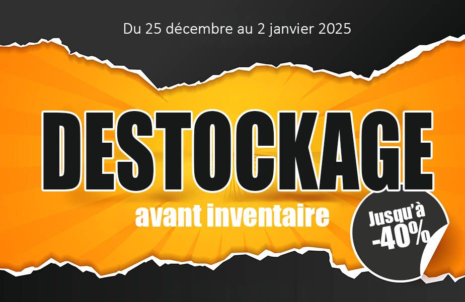 destockage avant inventaire
